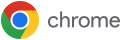 Logotip de Google Chrome.