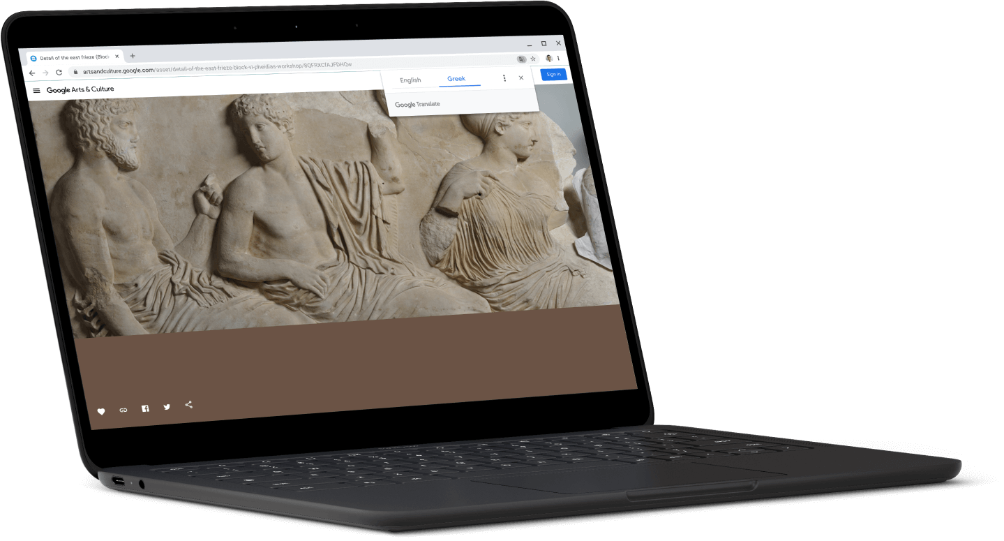 Portàtil Pixelbook Go.