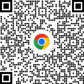 Kod QR untuk memuat turun penyemak imbas Chrome pada peranti mudah alih